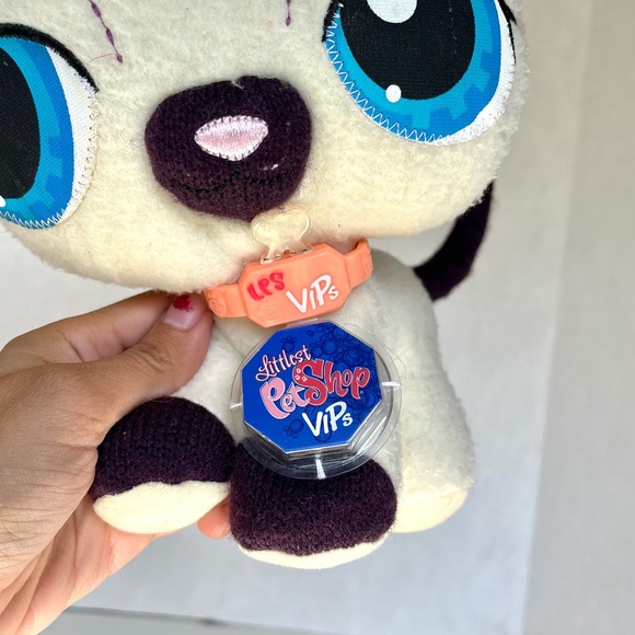 Rare LPS Littlest Pet Shop VIP Siamese Cat Stuffed Plush - Picture 5 of 7